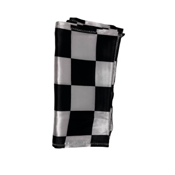 Black and White Square Runner