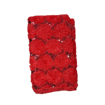 Coral Flower Sequin Runner